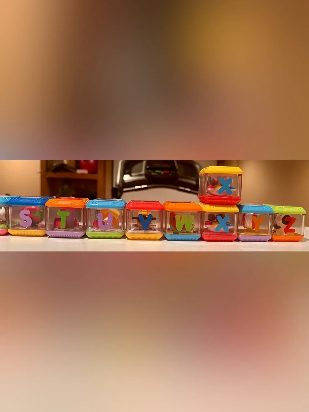 Vintage Fisher Price Peek A Blocks Alphabet Letter Lot - 32 Pieces Total